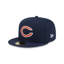 Load image into Gallery viewer, 59Fifty New Era Rhinestone Chicago Bears Navy - Grey UV

