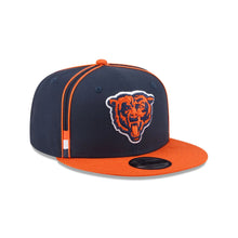 Load image into Gallery viewer, 9Fifty New Era Snapback Chicago Bears Soutache  Navy/Orange - Green UV
