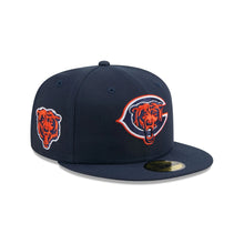 Load image into Gallery viewer, 59Fifty New Era Chicago Bears Deceptor Navy Fitted Hat - Gray UV
