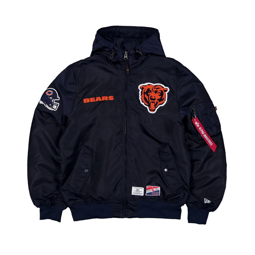 New Era X Alpha Industries X Chicago Bears L - 2B Bomber Jacket