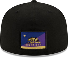 Load image into Gallery viewer, 59Fifty Los Angeles Dodgers and Lakers 2020 Dual Champions New Era Fitted Hat - Black UV
