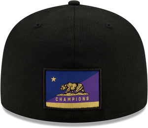 59Fifty Los Angeles Dodgers and Lakers 2020 Dual Champions New Era Fitted Hat - Black UV