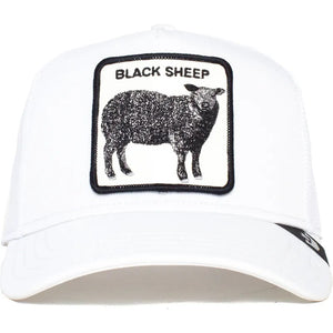 [BLACK SHEEP] - Goorin Bros "Platinum Sheep" Adjustable Trucker Hat