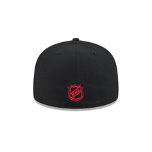 Load image into Gallery viewer, 59Fifty New Era Rhinestone Chicago Blackhawks Black - Grey UV
