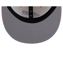 Load image into Gallery viewer, 59Fifty New Era Chicago Blackhawks Deceptor Logo 2-Tone Chrome/Red - Gray UV
