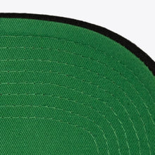 Load image into Gallery viewer, Mitchell &amp; Ness Pro Pinch Fit Chicago Blackhawks NHL Kicking Wool Strapback Hat - Green UV
