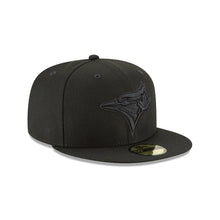 Load image into Gallery viewer, 59Fifty Toronto Blue Jays MLB Basic Black on Black - Grey UV
