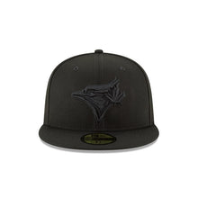 Load image into Gallery viewer, 59Fifty Toronto Blue Jays MLB Basic Black on Black - Grey UV
