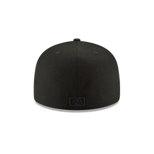 59Fifty Toronto Blue Jays MLB Basic Black on Black - Grey UV