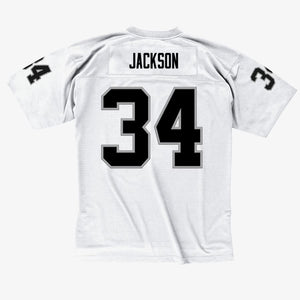 Mitchell & Ness Men's Bo Jackson Los Angeles Raiders 1988 Legacy Player Jersey - White
