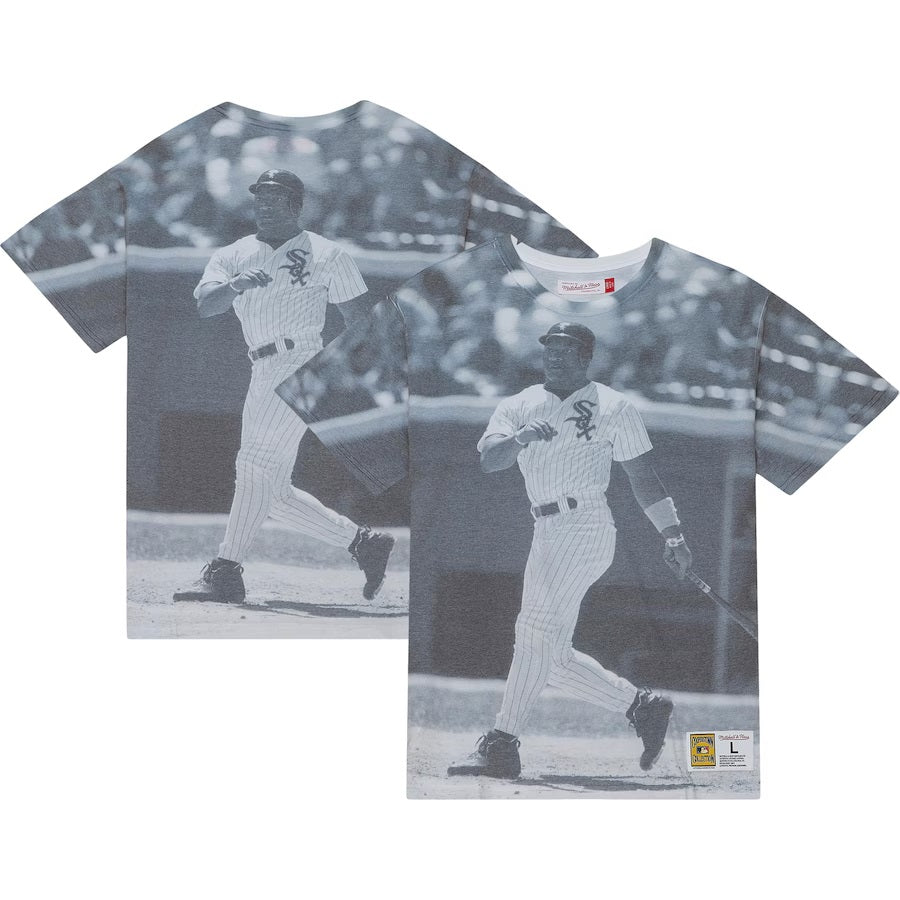 Mitchell & Ness Bo Jackson Graphic T-Shirt - Gray