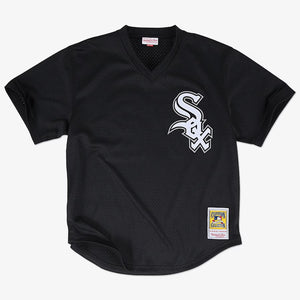Mitchell & Ness Men's Bo Jackson Black Chicago White Sox Authentic Batting Practice Jersey