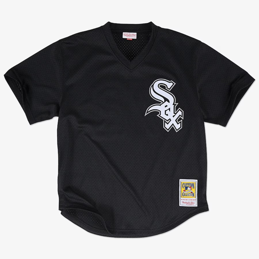 Mitchell & Ness Men's Bo Jackson Black Chicago White Sox Authentic Batting Practice Jersey