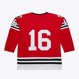 Mitchell & Ness Men's NHL Bobby Hull Chicago Blackhawks 1960-1961 Power Play Player Jersey - Red