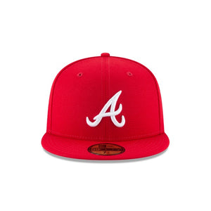 59Fifty Atlanta Braves MLB Basic Scarlet - Gray UV