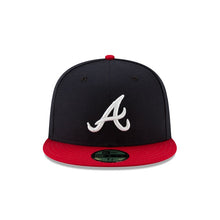 Load image into Gallery viewer, Atlanta Braves Authentic Collection 59Fifty Fitted On-Field - Black UV
