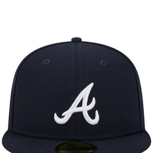 Load image into Gallery viewer, 59Fifty Atlanta Braves 2021 World Series Patch Navy - Gray UV
