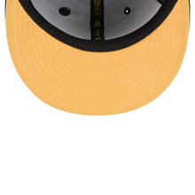 Load image into Gallery viewer, 59Fifty Atlanta Braves Navy 2025 59FIFTY Day Fitted Hat - Gold UV
