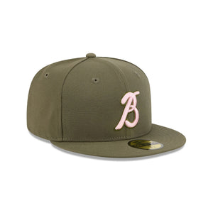 59Fifty LMB x NEWERAMX Bravos De Leon Olive - Gray UV