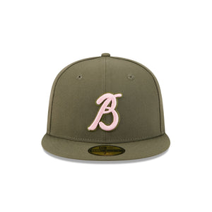 59Fifty LMB x NEWERAMX Bravos De Leon Olive - Gray UV