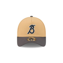Load image into Gallery viewer, 9Forty A-Frame Snapback LMB Bravos De Leon Tan - Grey UV
