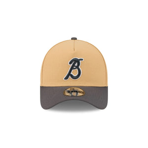9Forty A-Frame Snapback LMB Bravos De Leon Tan - Grey UV