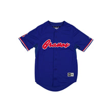 Load image into Gallery viewer, 2025 New Era Liga Mexicana LMB 100th Anniversary Bravos De Leon Authentic Alt Jersey - Blue
