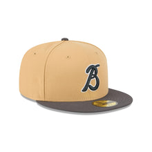 Load image into Gallery viewer, 59Fifty LMB x NEWERAMX Bravos De Leon 2T Bronze/Charcoal - Gray UV
