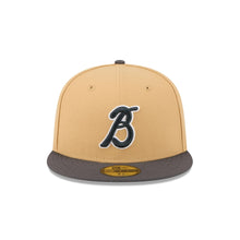 Load image into Gallery viewer, 59Fifty LMB x NEWERAMX Bravos De Leon 2T Bronze/Charcoal - Gray UV
