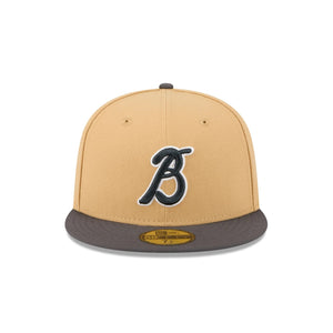 59Fifty LMB x NEWERAMX Bravos De Leon 2T Bronze/Charcoal - Gray UV