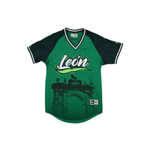 2025 New Era Liga Mexicana LMB 100th Anniversary Bravos De Leon Authentic Away Jersey - Green