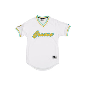 2025 New Era Liga Mexicana LMB 100th Anniversary Bravos De Leon Authentic Home Jersey - White