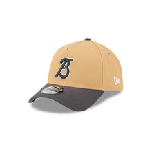 Load image into Gallery viewer, 9Forty A-Frame Snapback LMB Bravos De Leon Tan - Grey UV
