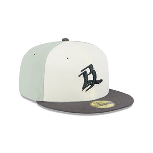 59Fifty LMB x NEWERAMX Bravos De Leon White/Mint/Charcoal - Gray UV
