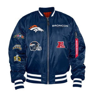 Denver Broncos X New Era X Alpha Industries MA-1 Bomber Jacket