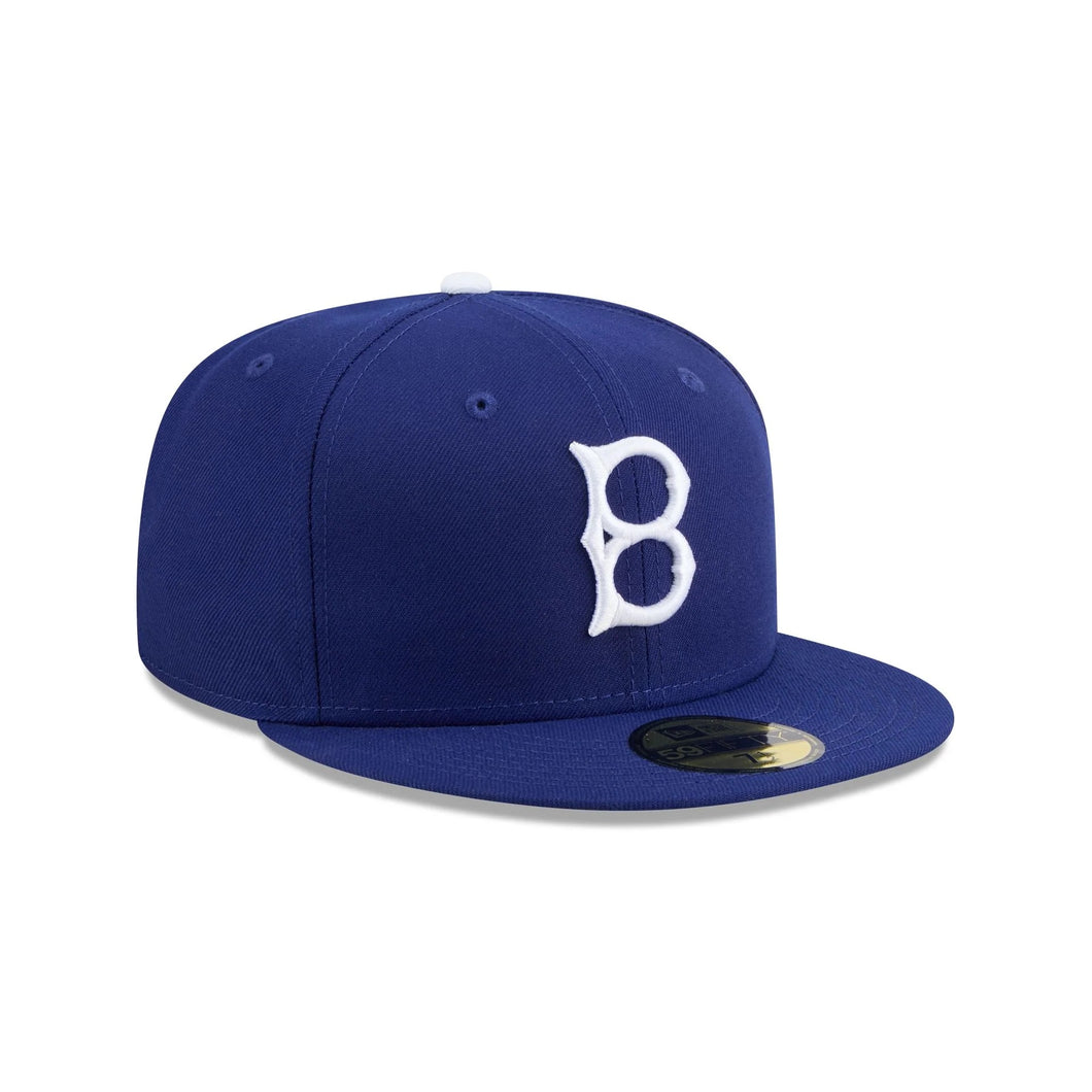 [Turn Back The Clock 2025] 59Fifty On-Field Brooklyn Dodgers Royal - Black UV