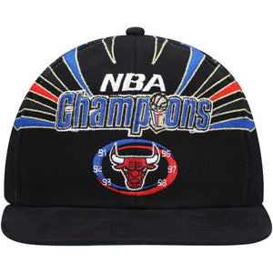 Mitchell & Ness Original Fit Chicago Bulls 1998 NBA Champions Snapback Hat - Green UV