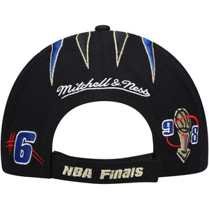 Mitchell & Ness Original Fit Chicago Bulls 1998 NBA Champions Snapback Hat - Green UV
