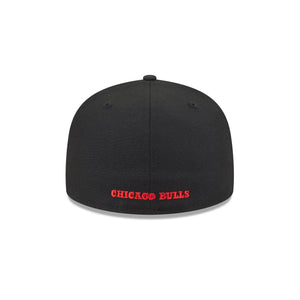 59Fifty New Era Chicago Bulls Deceptor Black Fitted Hat - Gray UV