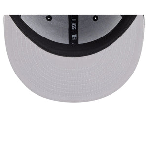 59Fifty New Era Chicago Bulls "Tri-Hit" Black OTC Fitted Hat - Gray UV