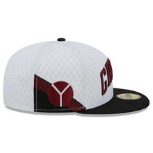 Load image into Gallery viewer, 59Fifty Chicago Bulls 2022 City Edition White/Black - Maroon UV

