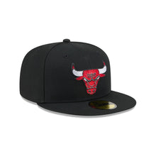 Load image into Gallery viewer, 59Fifty New Era Rhinestone Chicago Bulls Black - Grey UV
