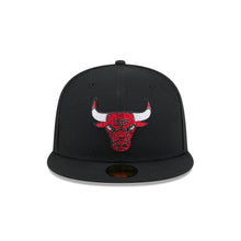 Load image into Gallery viewer, 59Fifty New Era Rhinestone Chicago Bulls Black - Grey UV
