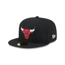 Load image into Gallery viewer, 59Fifty New Era Rhinestone Chicago Bulls Black - Grey UV
