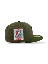 Load image into Gallery viewer, [TAINO CHIEF] 59Fifty Chicago Blackhawks 1982 All Star Game 2T New Olive/Rifle Green - Pink UV
