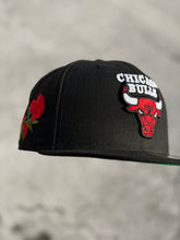 Load image into Gallery viewer, [STILL ROSE] 59Fifty Chicago Bulls "Rose" OTC Black - Green UV
