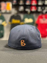 Load image into Gallery viewer, Burdeens x @Clue.Chicago [OUT THE CONCRETE] 59Fifty 2-Tone Navy/Black - Grey UV
