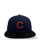 Load image into Gallery viewer, [OUR HISTORY] 59Fifty Chicago Cubs 2016 World Series 2T Navy/Black - Grey UV
