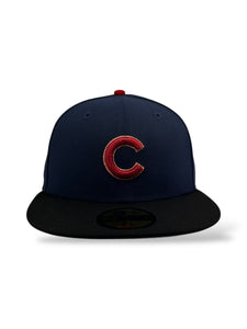[OUR HISTORY] 59Fifty Chicago Cubs 2016 World Series 2T Navy/Black - Grey UV