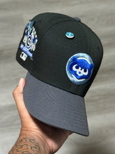 Load image into Gallery viewer, 59Fifty Chicago Cubs 1990 All-Star Game 2-Tone Black/Dark Graphite - Icy Blue UV [MEGA CUBS X]
